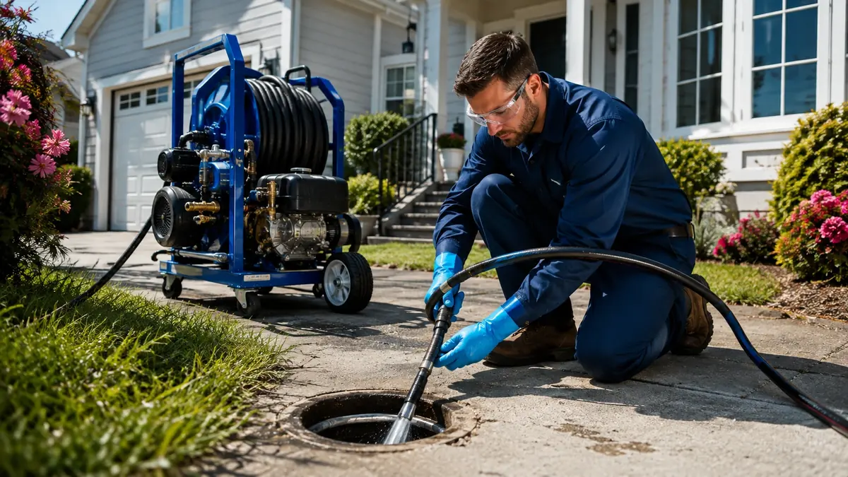 Residential Hydro Jet Drain Cleaning in Signal Hill